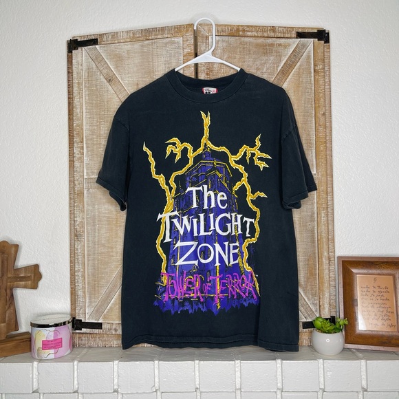 Vintage Disney Tower Of Terror T Shirt - Picture 2 of 10